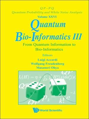 cover image of Quantum Bio-informatics Iii